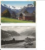 Aeschi BE ob Spiez 2 AK ab 1926 +1938 gut erhalten