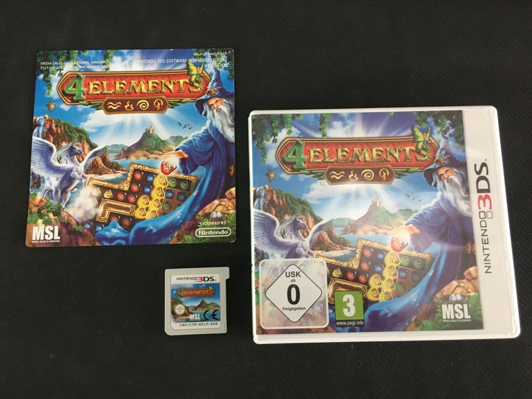 Nintendo Giochi: 4 Elements für Nintendo 3DS – Usato da St.Gallen venduto da MedienJoe