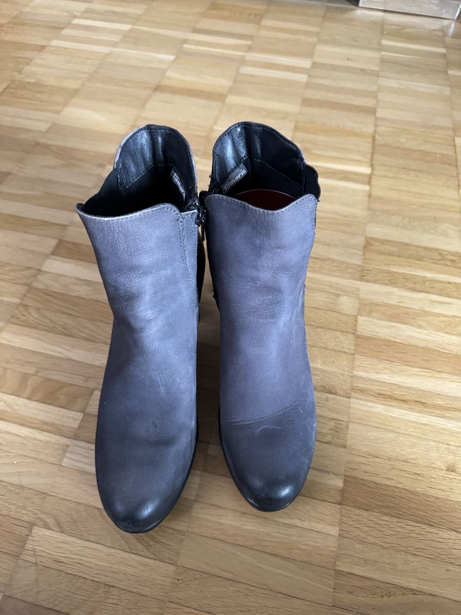 Tamaris Scarpe da donna: Graue  Tamaris Stiefeletten Gr. 39 – Usato da Oetwil am See venduto da posagabi 4