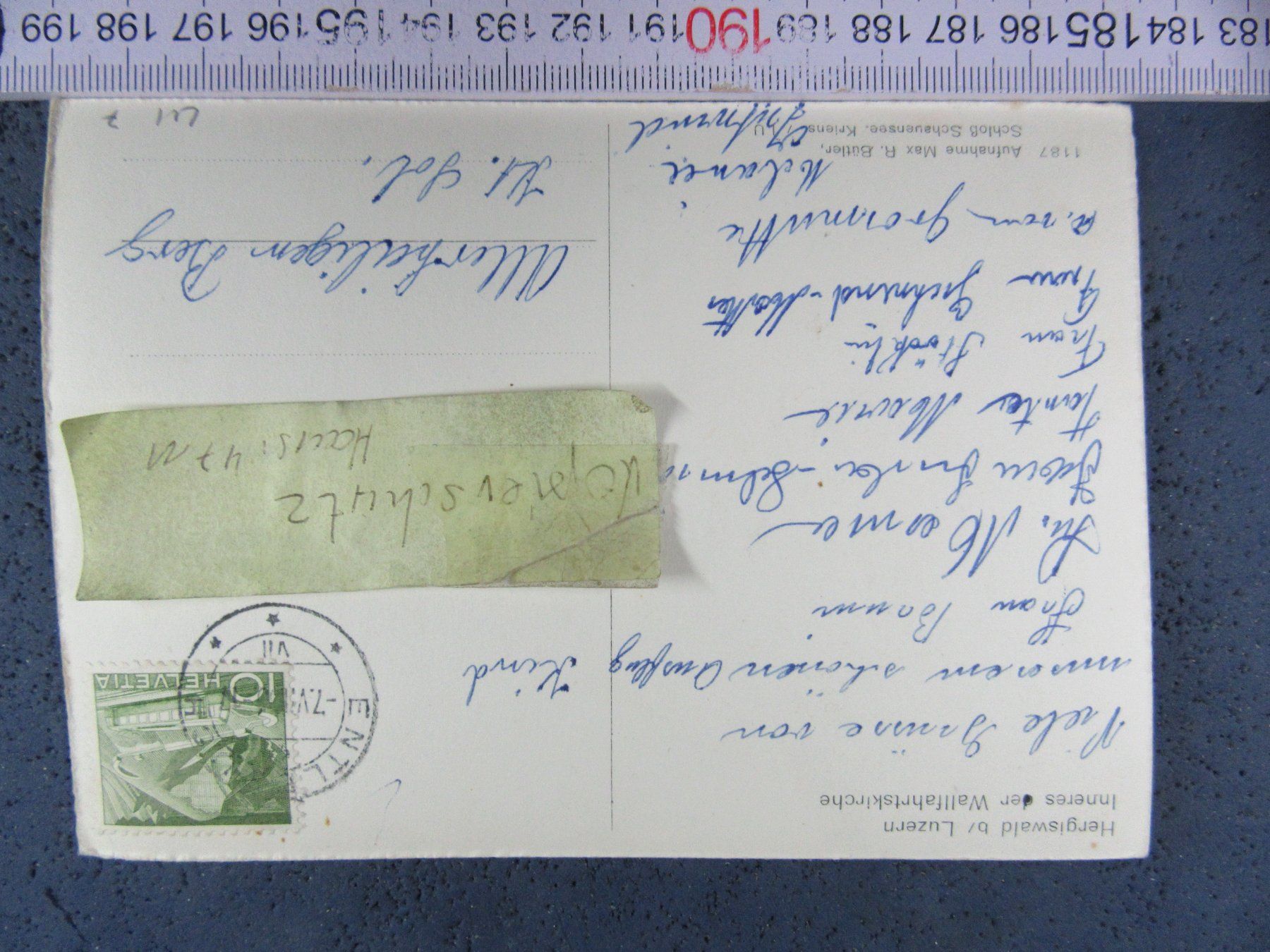 Cartoline postali: HERGISWIL B. LUZERN AK WALLFAHRTKIRCHE – Usato da Ettingen venduto da Hausi4711 1