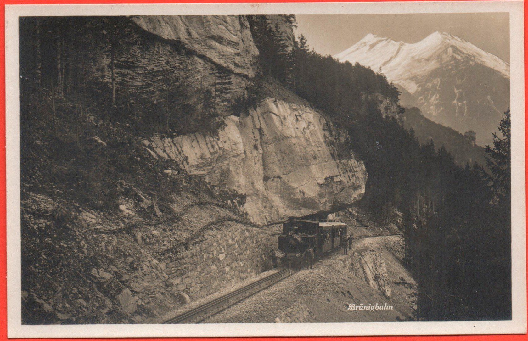 Cartoline postali: BRÜNIGBAHN Dampflokomotive – Nuovo (secondo la descrizione) da Jona venduto da philajona