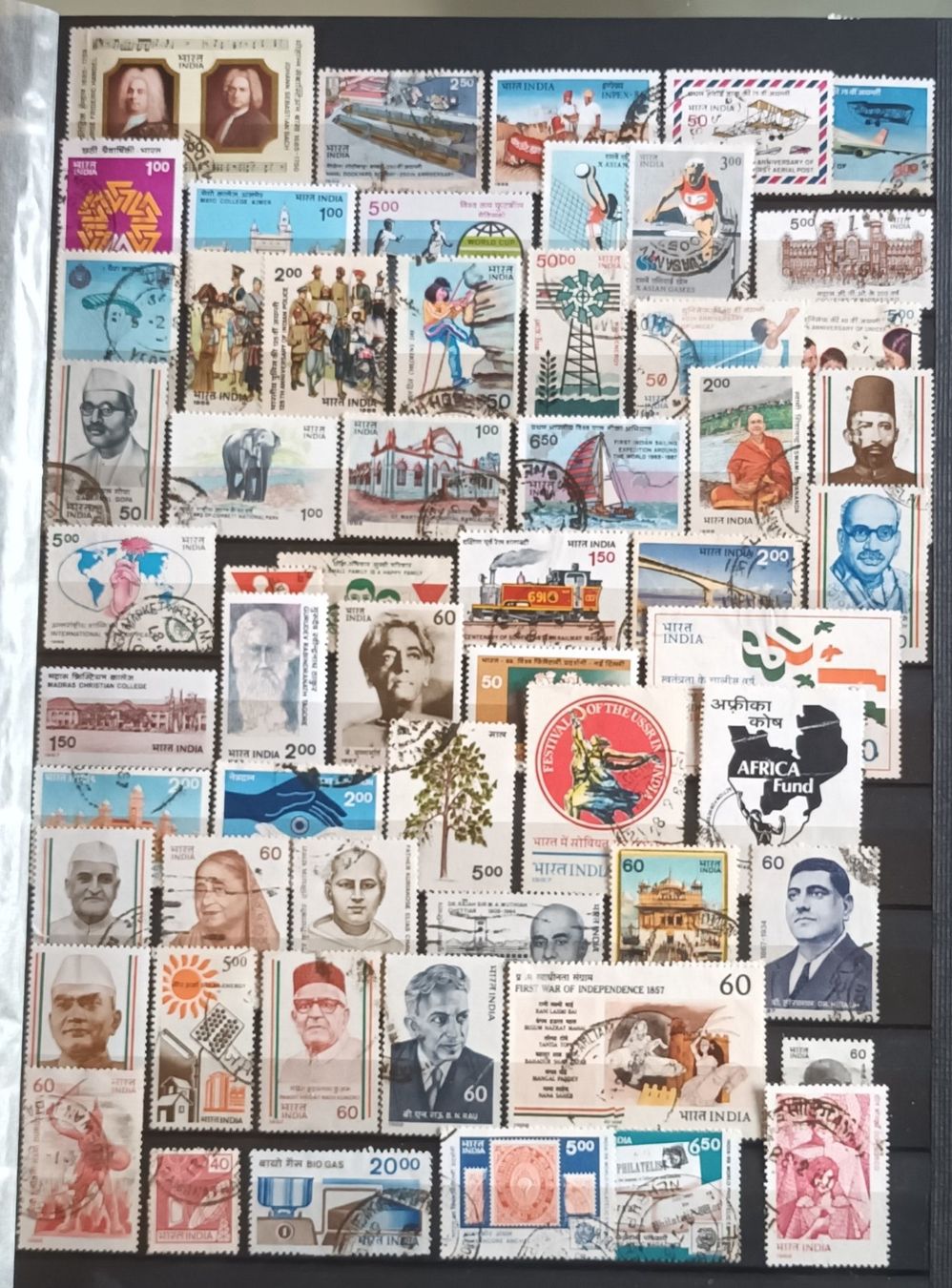 Tous les timbres: INDE – D'occasion à Martigny par Rosseline 8