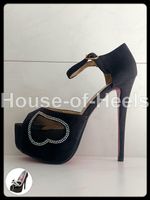 Escarpins Sandales Moda Aire 37 talon 15.5cm plateau 5cm vel