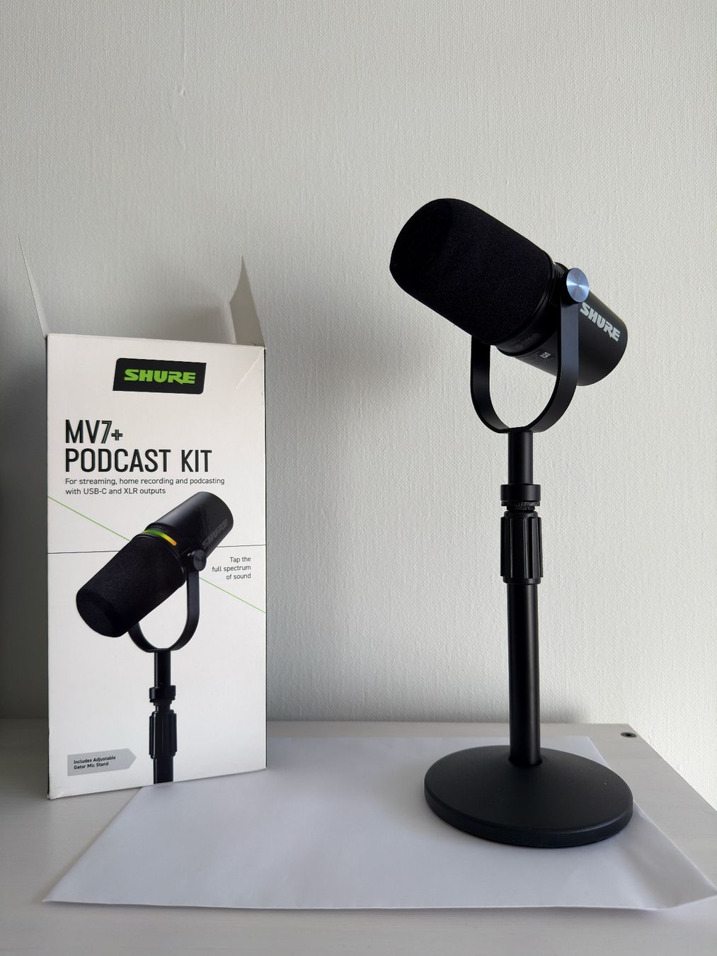 Shure Microphones: Shure Microphone MV7+ Podcast kit – D'occasion à Vevey par mg5386 1