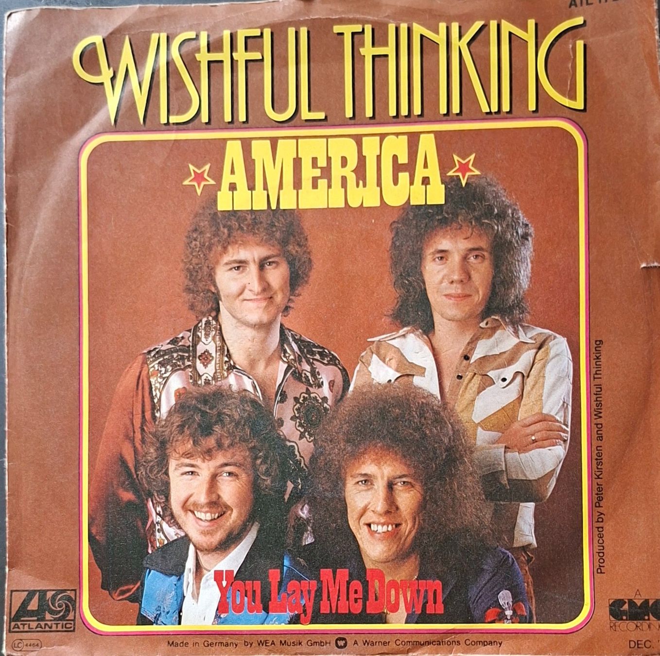 Dischi in vinile: Vinyl Single Wishful Thinking - America – Usato da Langenthal venduto da Modo39