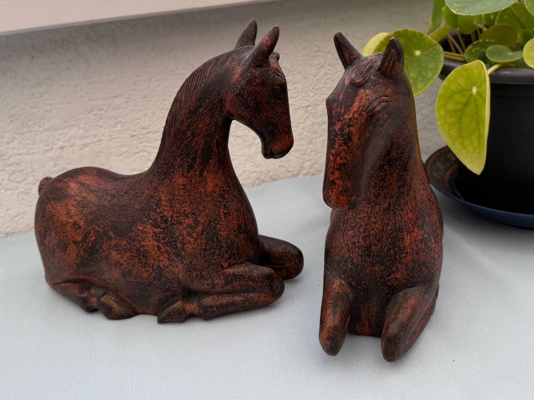 Figuren: Zwei Deko-Pferde – Gebraucht aus Lostorf von Nick1258 4