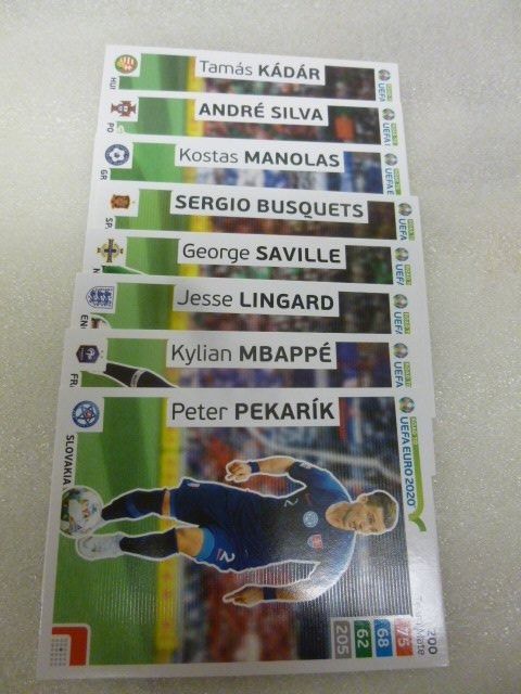 Panini Sammelbilder & Trading cards: 8x PANINI  Uefa Euro 2020 – Gebraucht aus Pambio Noranco von Pol69 1