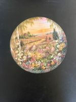 Dekoteller mit Landschaftsmotiven 4er Set