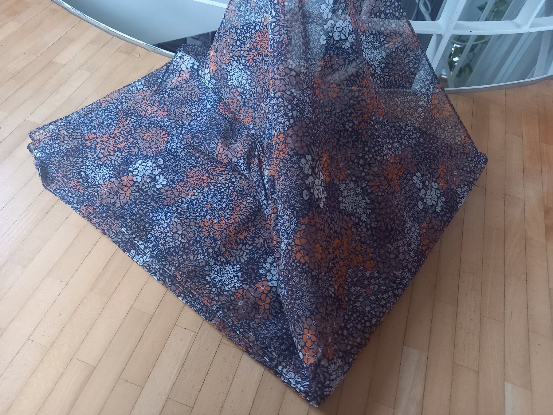 Tessuti: leichter Baumwollstoff aus Musterkollektion – Nuovo (secondo la descrizione) da Winterthur venduto da Chamorchis