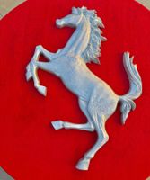 Ferrari cavallino rampante in metallo