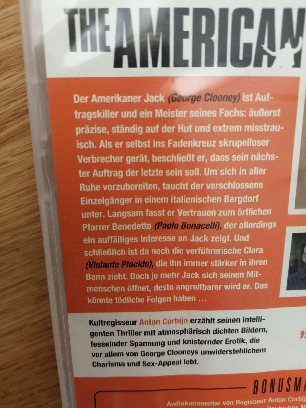 Tous les DVDs: The American, DVD – D'occasion à Windisch par mer_6cjk 2