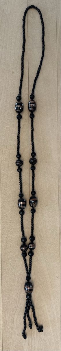 Catenine: Kette mit Glasperlen, Handarbeit – Nuovo (secondo la descrizione) da Lyss venduto da Sibella56