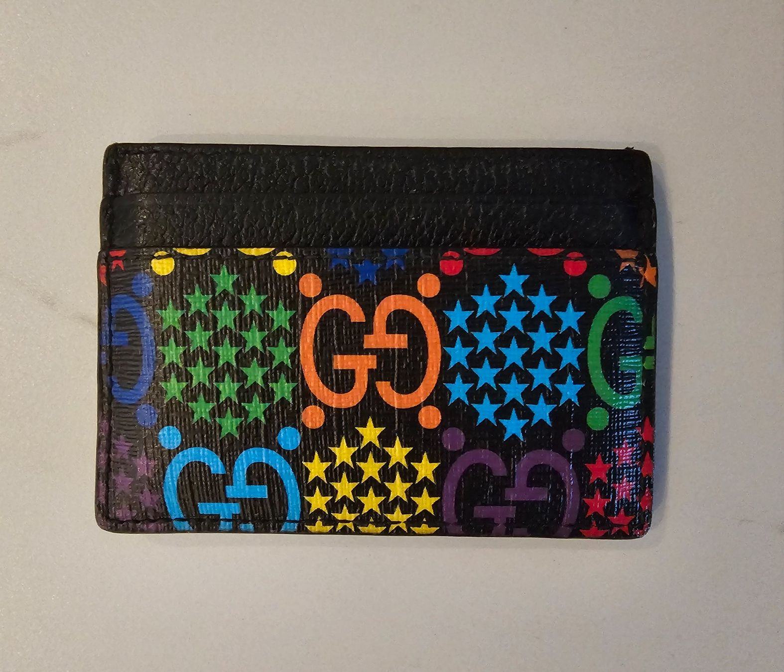Gucci Portafogli: Gucci Psychedelic Special Edition Card Holder – Usato da Zürich venduto da TrueTrade