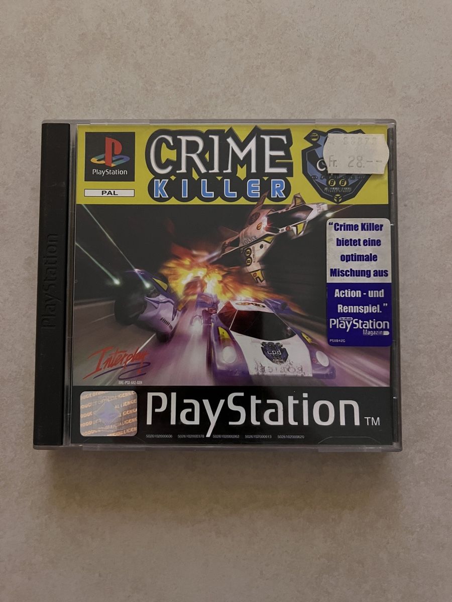 Giochi: crime killer ps1 – Usato da Suhr venduto da SchnapperCH