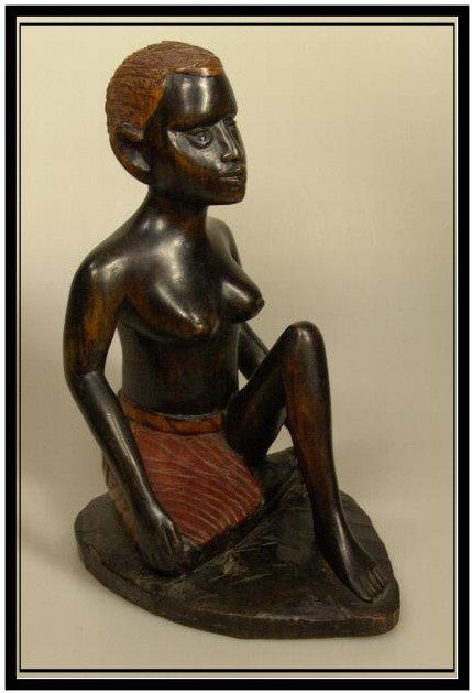 Skulpturen & Statuen: Frauen - Skulptur aus Kenya – Gebraucht aus Langenthal von Sherkaan 1