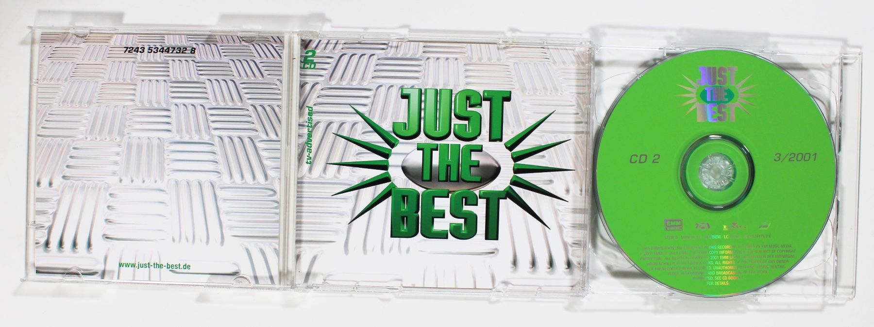 CD: 2CD - JUST THE BEST - 40 CHART TOP HITS 2001 Vol. 3 – Usato da Brüttisellen venduto da Collector-Corner 2