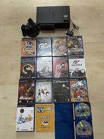 PS2 Playstation mit 15 Games und Festplatte ;)