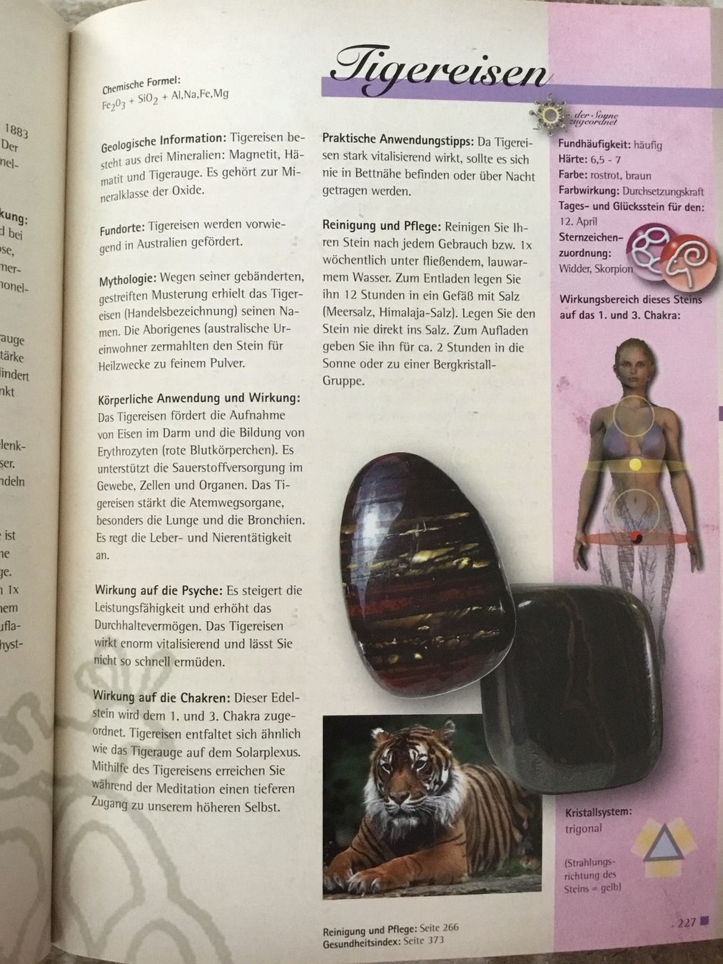 Mineralien & Heilsteine: Anhänger Tigereisen Heilstein – Neu und originalverpackt aus Doppleschwand von lapis106 3