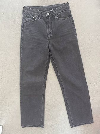 Dunkelgraue Jeans (H&M, 36, 1x getragen)