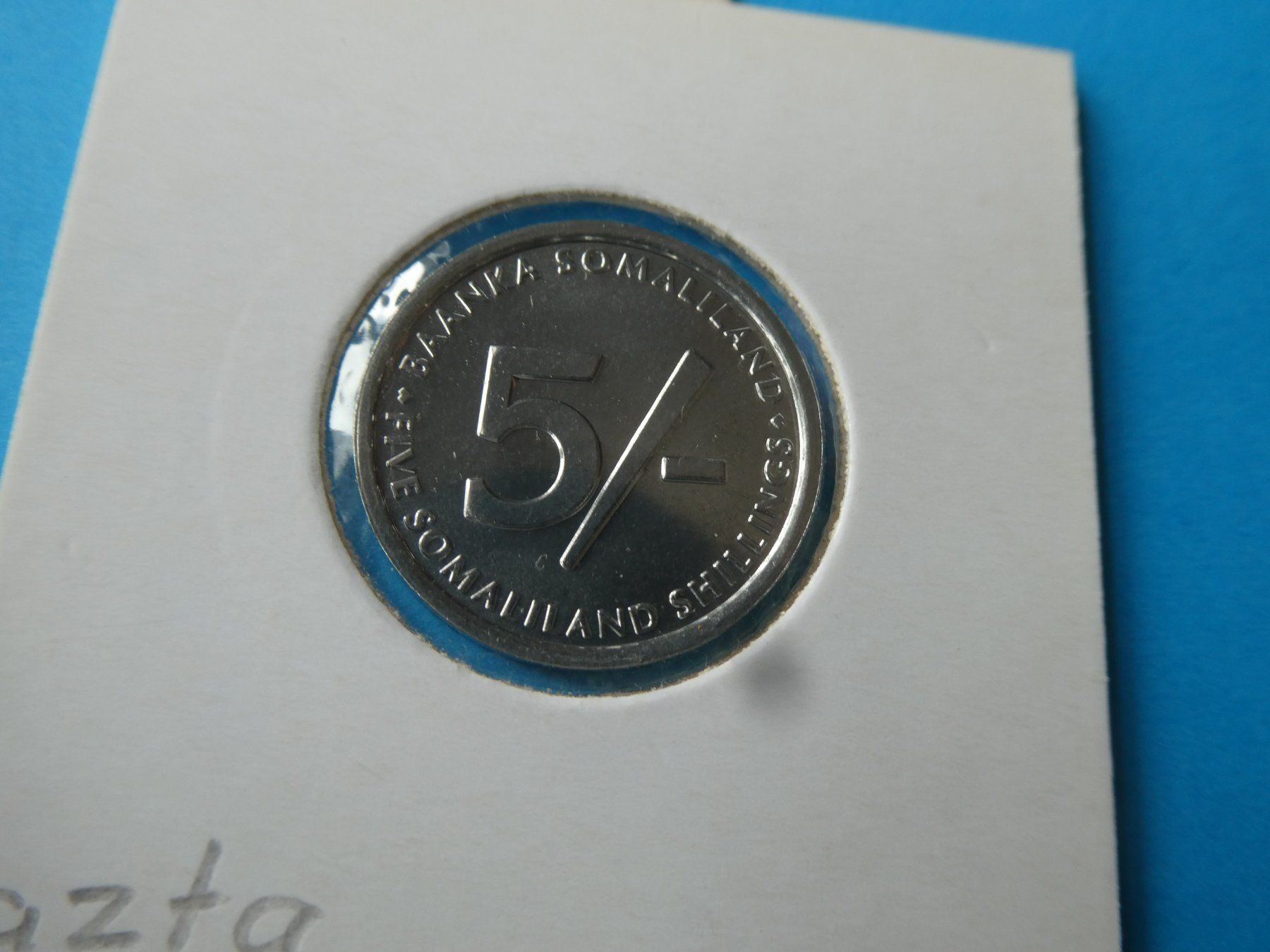 Tutti le monete: Somaliland 2002,5 Shillings  stgl. – Usato da Hinterforst venduto da Rohusri 1