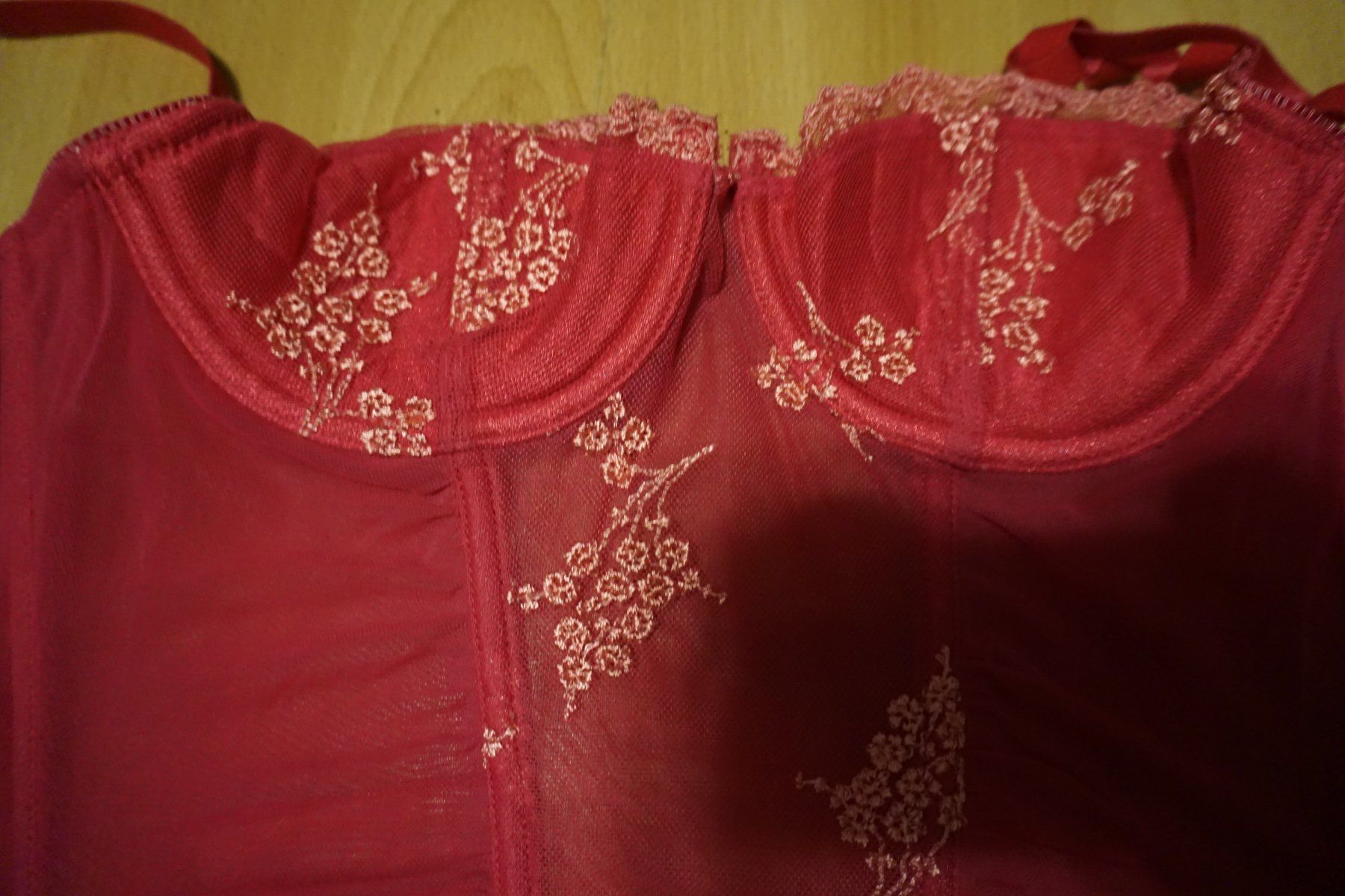 Altra biancheria intima: Corsage mit Spitze in pink Gr.XS – Usato da Zürich venduto da einalemjena 4