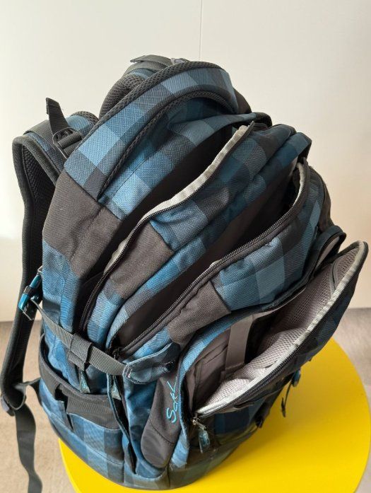 Satch Borse & Zaini: Satch Schulrucksack "Blue Bytes" in Top Zustand – Usato da Wünnewil venduto da SarahB01 2