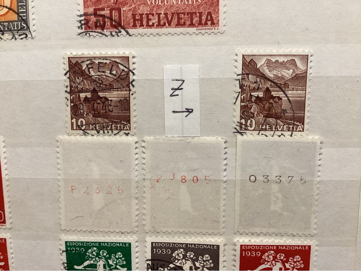 Alle Briefmarken: 🇨🇭Briefmarken ab PAX gestempelt – Gebraucht aus Thun von soernst 2