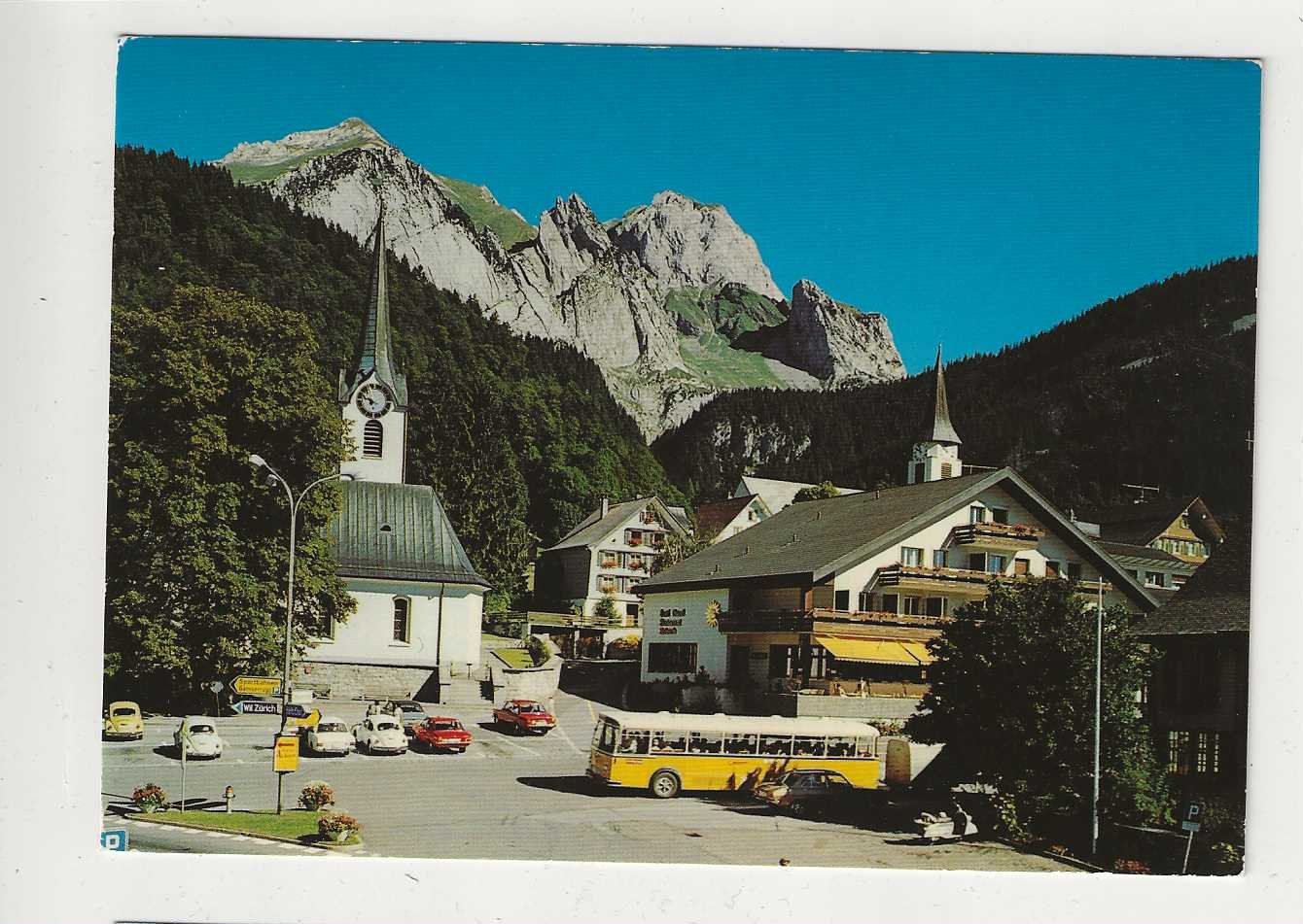 Cartoline postali: Postauto , Buchs SG, 1976 – Usato da Spiez venduto da Niesen20