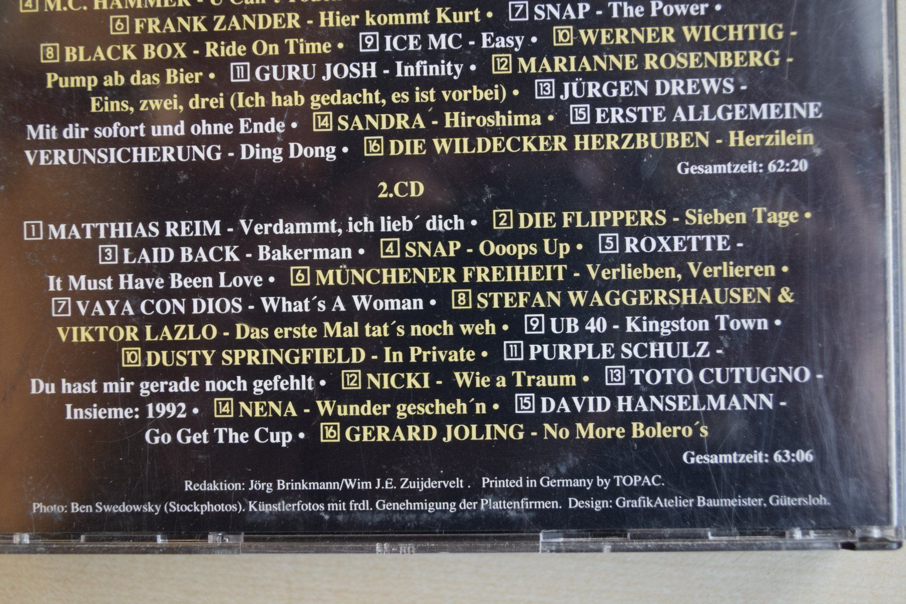 CDs: Die Stars+Hits des Jahres '90/2CDs (393) – Gebraucht aus Reutigen von DONDON55 3