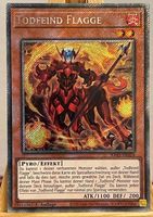 Yugioh Todfeind Flagge RA03-DE024 Platinum Secret Rare