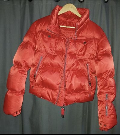 Jet Set Daunenjacke XS/S rot