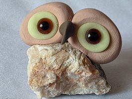 Eule Fifur Naturstein Handgemacht und ein zigartig sie Foto