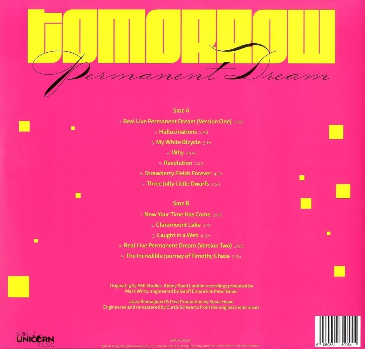 Schallplatten: Tomorrow - Permanent Dream LP 2023 NEU/OVP – Neu und originalverpackt aus Forch von xtcpiemont 1