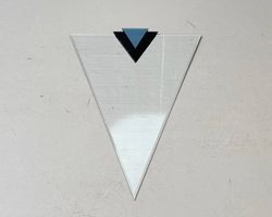 Memphis Design Wandspiegel Iceberg ESPE, 1980er Jahre