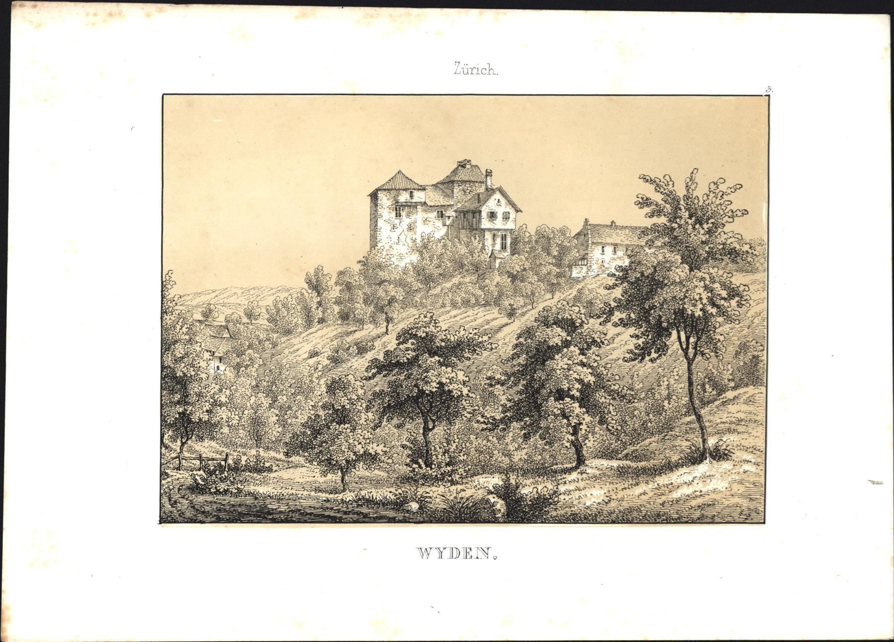 Incisioni: Wyden von Wagner 1840 – Usato da Rafz venduto da Helvet32