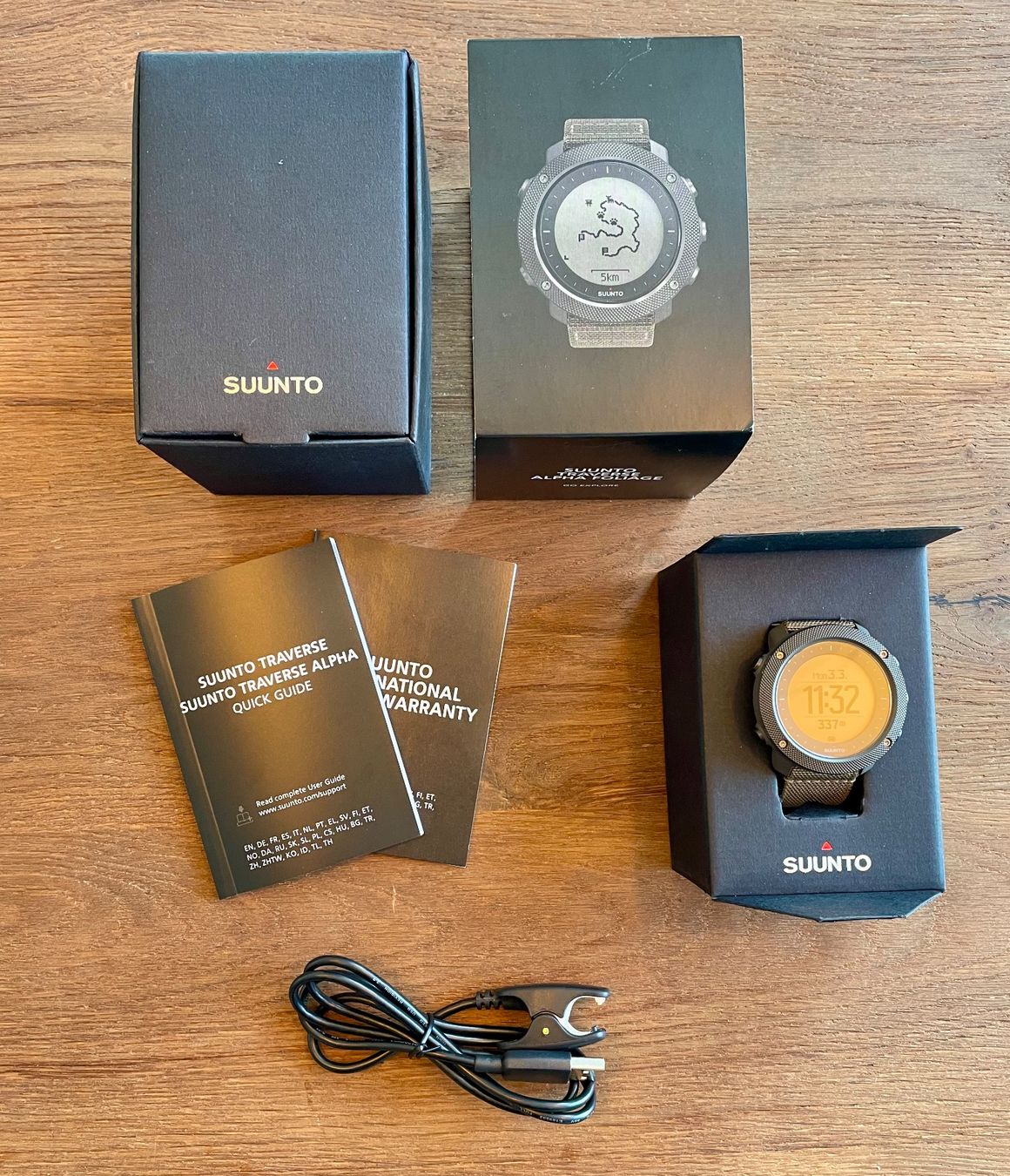 Suunto Smartwatch: SUUNTO TRAVERSE ALPHA FOLIAGE – Neu und originalverpackt aus Kloten von  1