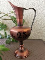 Vintage Kupfer Krug mit Zahl 25 !
