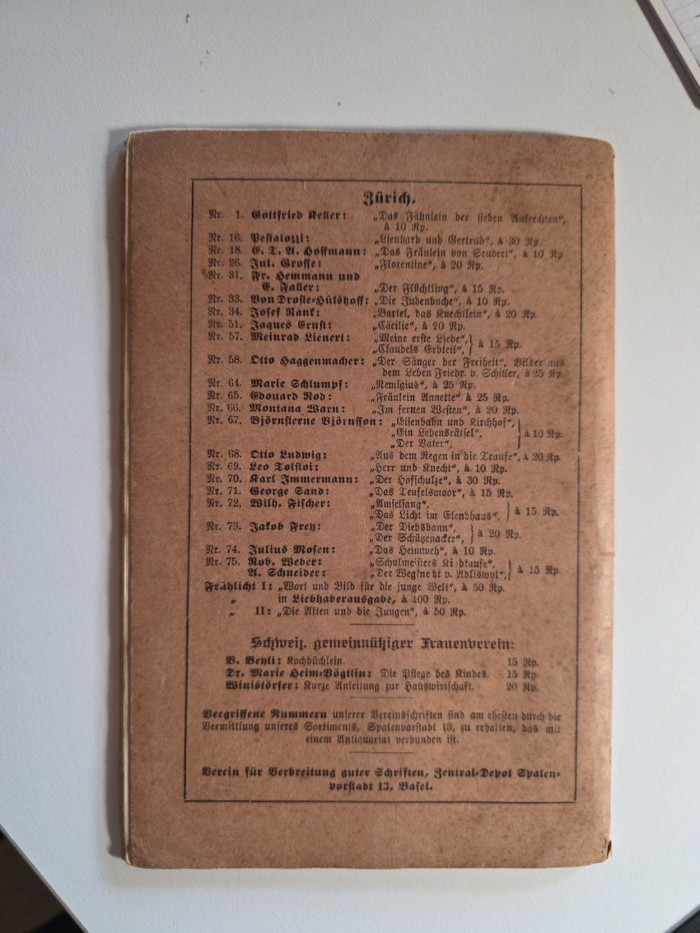 Libri: Der Wurzer-Gidi - Th. Messerer - 1909 – Usato da Walterswil BE venduto da Lonitti 5