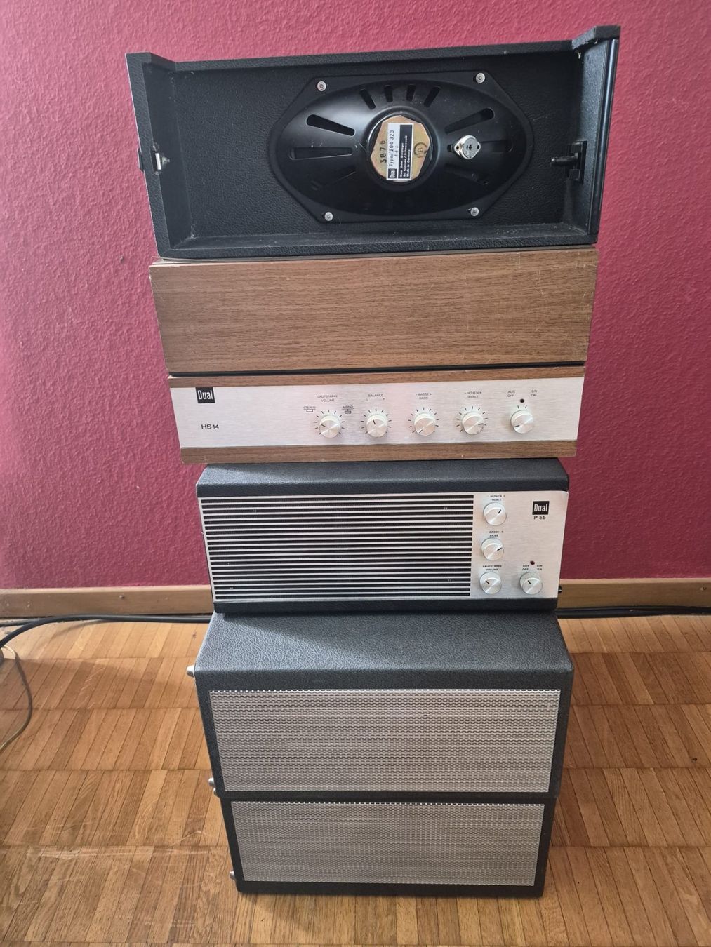 Dual Giradischi: Dual Koffer Plattenspieler 4 Stück – Difettoso da Brüttisellen venduto da Stargate39