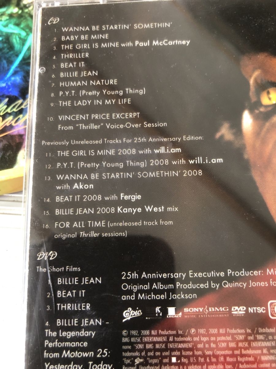 CDs: Michael Jackson Thriller 25 CD DVD digipak – D'occasion à Flaach par rubo7 3