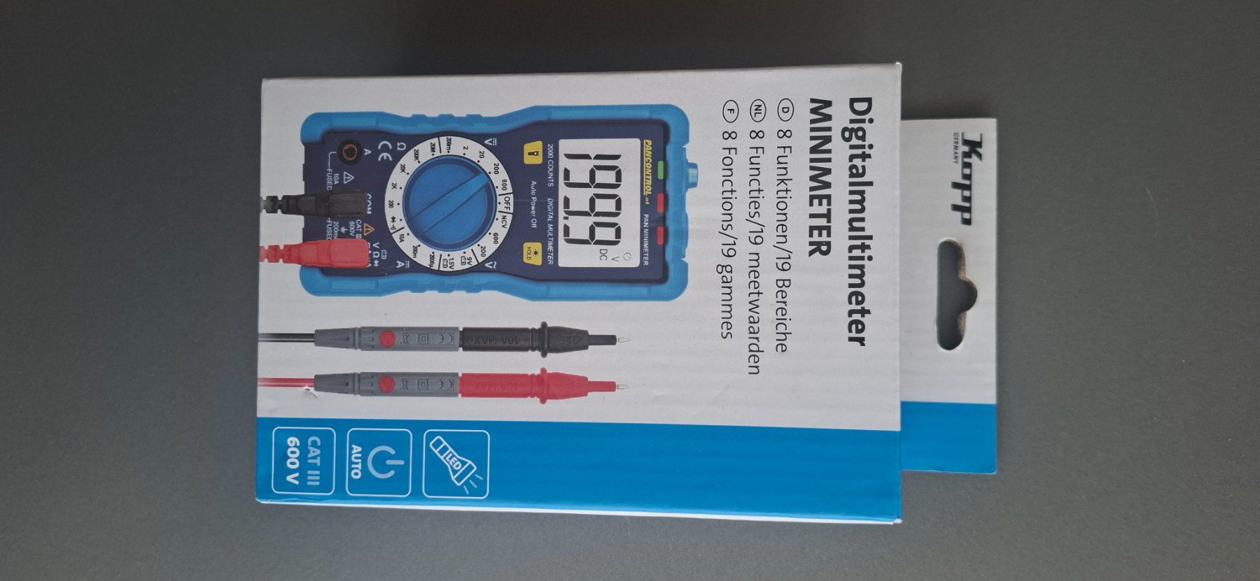 Misurare: Multimessinstrument – Nuovo e nell'imballaggio originale da Zürich venduto da joegabi