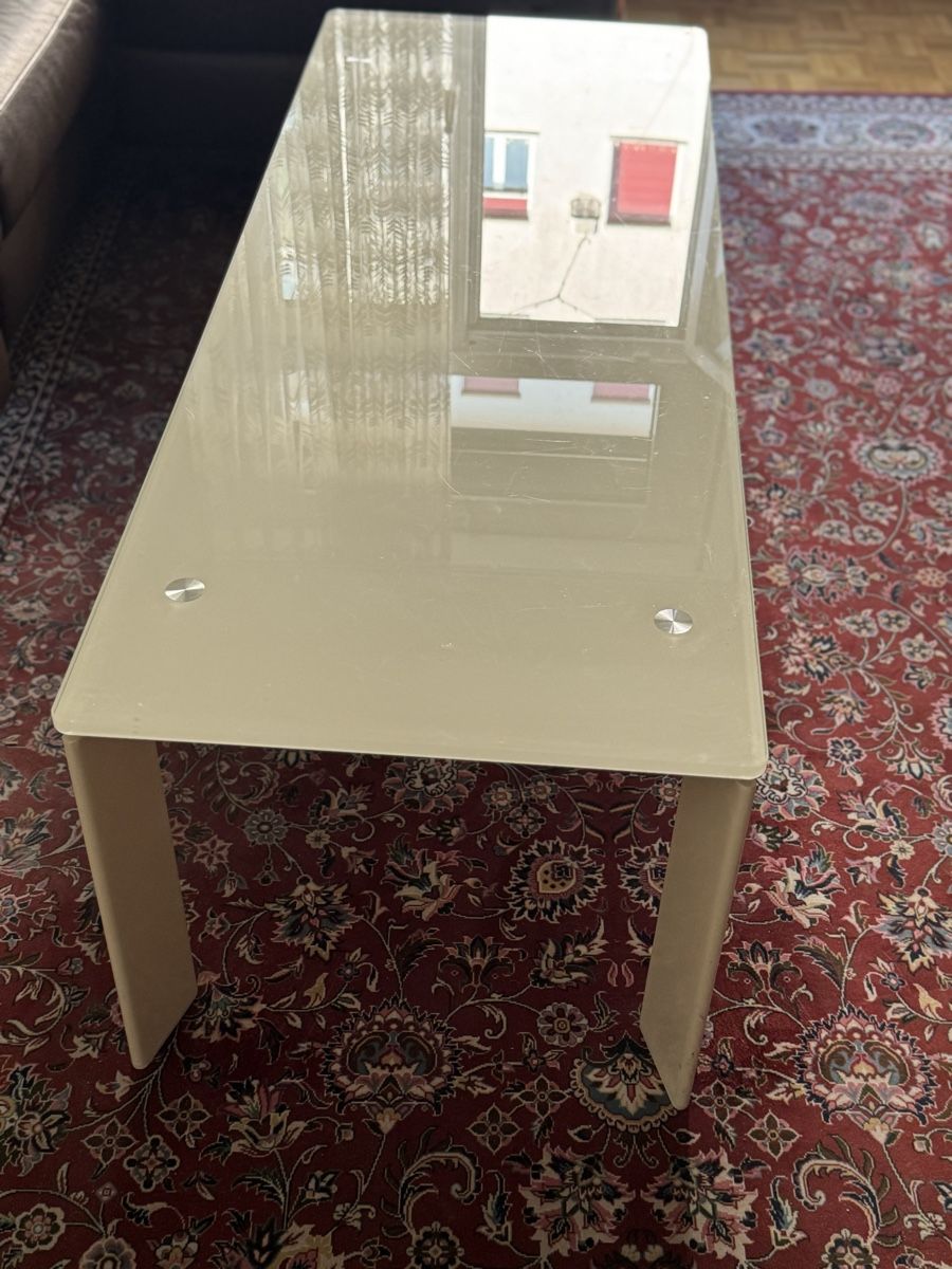 Tische: Ikea Couchtisch, Glasplatte – Gebraucht aus Pfeffingen von Twoa 2