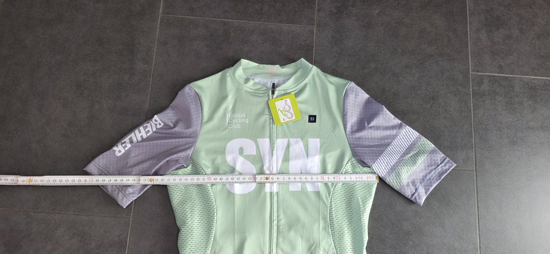 Canottiere & Pantaloni: Velotrikot SYN grün/grau, Gr. S – Nuovo e nell'imballaggio originale da Wittenbach venduto da Hase113 3