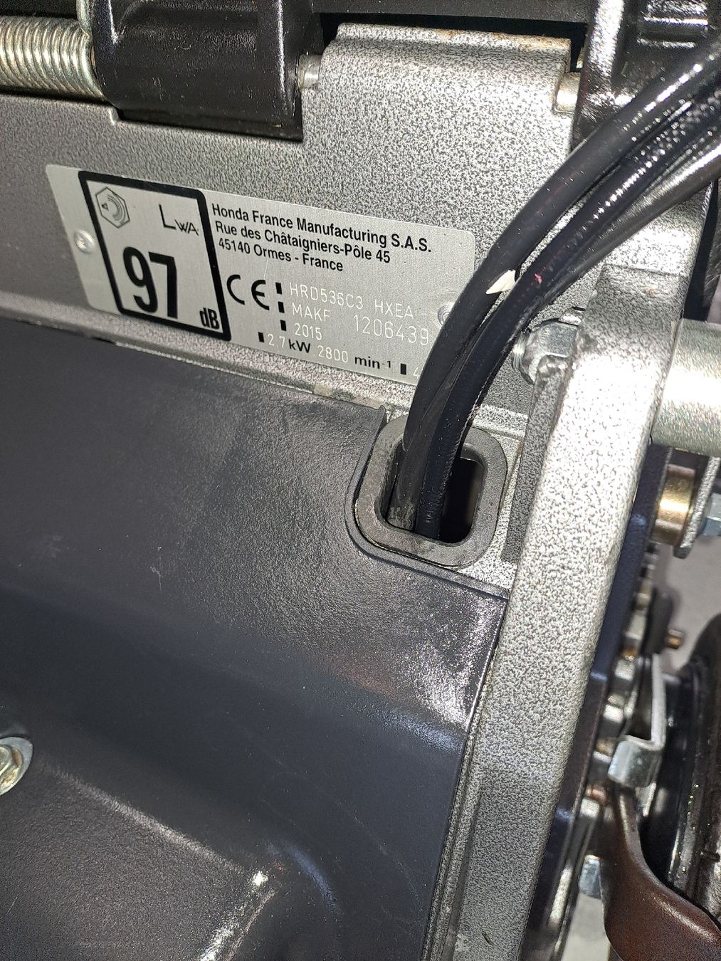 Honda Rasenmäher: Honda HRD536 Mäher ab Service – Gebraucht aus Bilten von Zschweiz 5