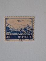 Flugpost-Marke Landschaften Farbänderungen 1948 (1. X.) 40C.