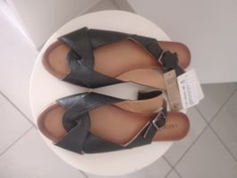 Sandales noir femme T42 Lasocki cuir neuves avec étiquette