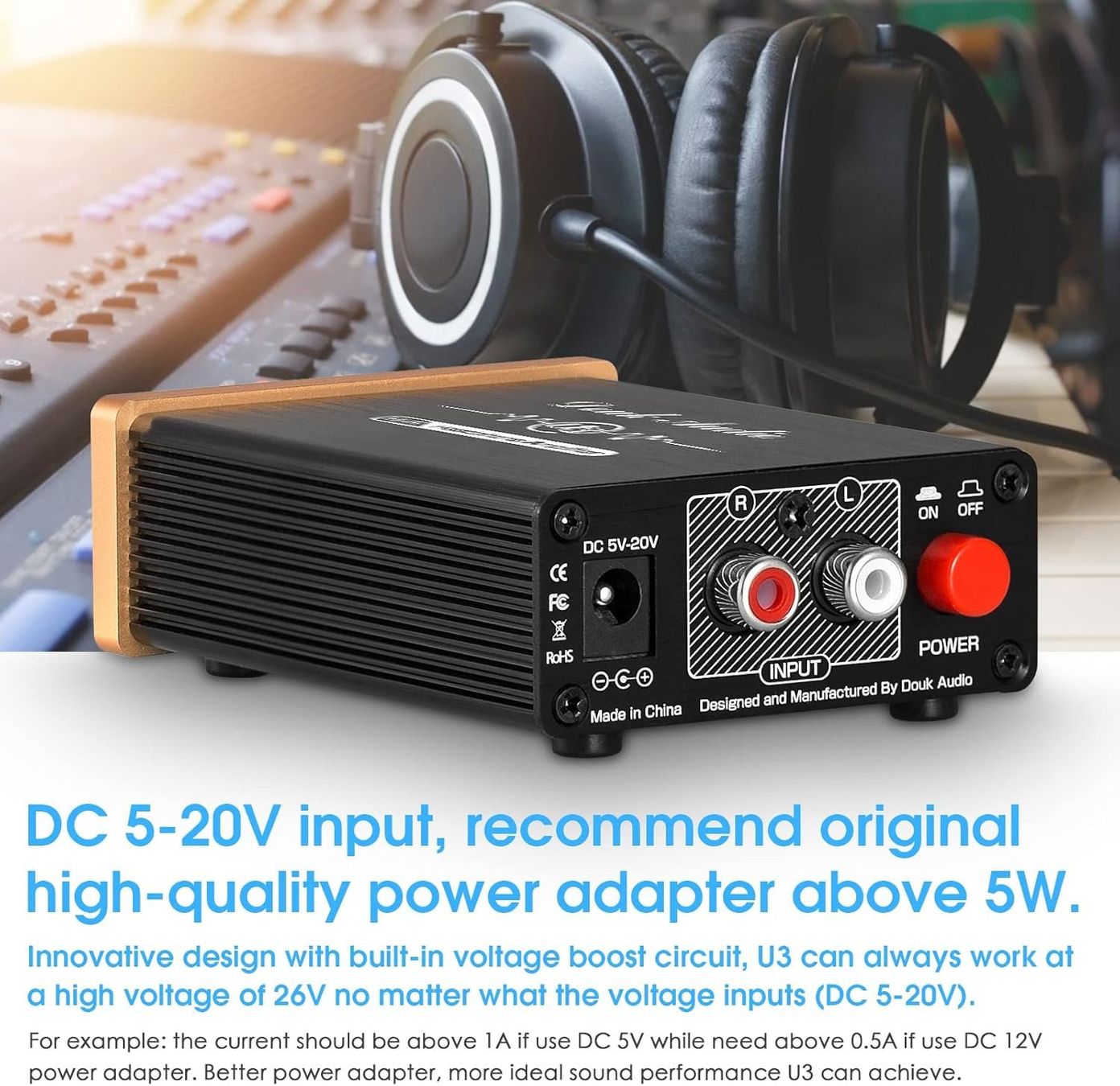 Amplificatori: Mini Kopfhörerverstärker Stereo Headphone Amplifier – Nuovo e nell'imballaggio originale da Geneve venduto da Titi2008 4