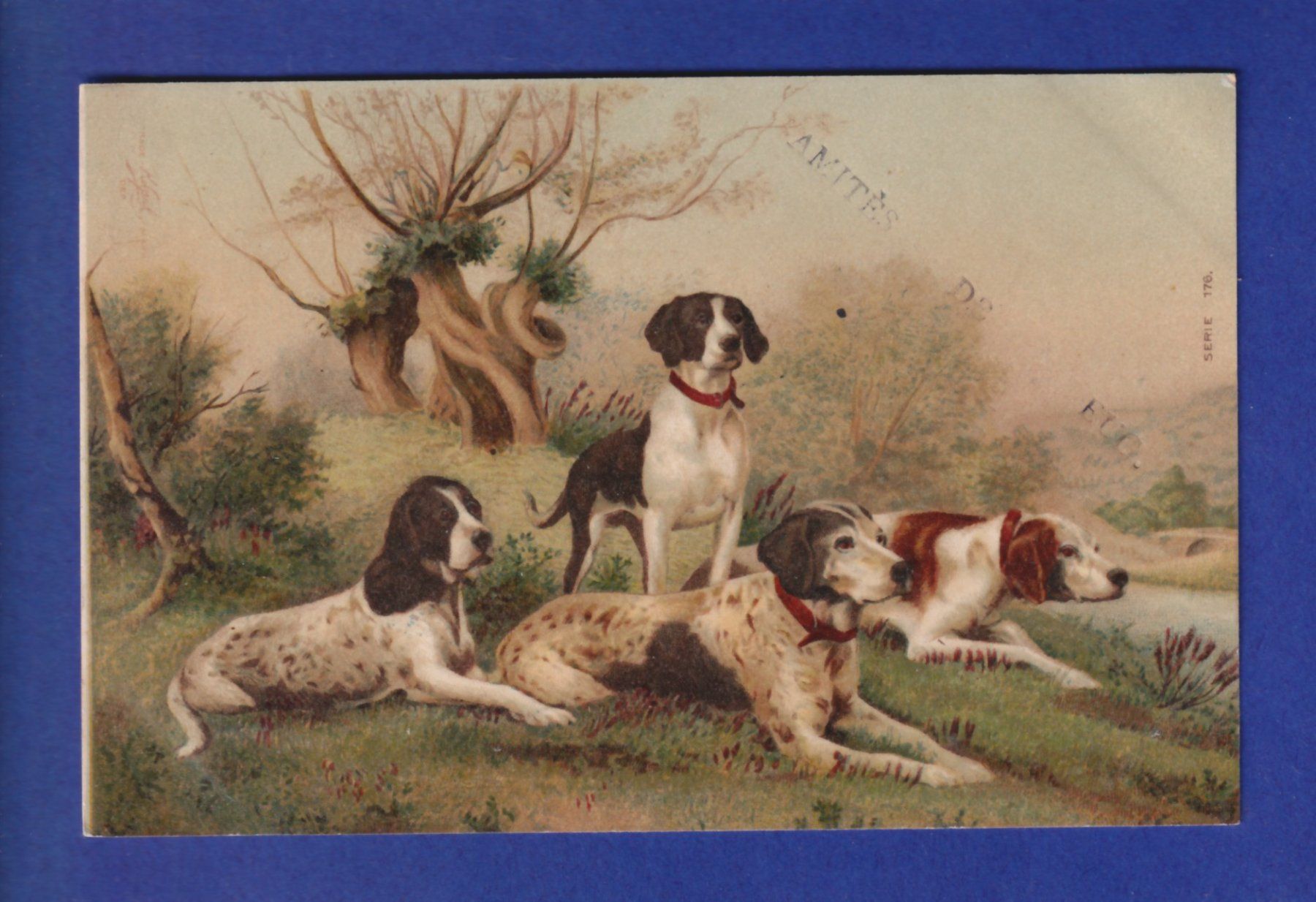Cartoline postali: CHIEN / HUND – Usato da Pully venduto da nicecards-shop