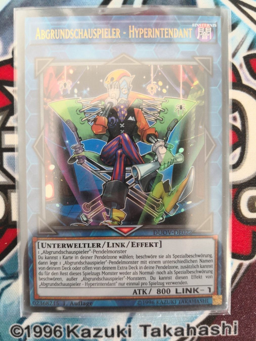 Yugioh Carte collezionabili: Yu-Gi-Oh Abgrundschauspieler - Hyperint. – Nuovo (secondo la descrizione) da Zofingen venduto da gerrymovie93