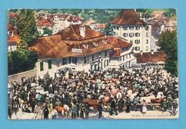 Bern - Viehmarkt beim Klösterli - 1909